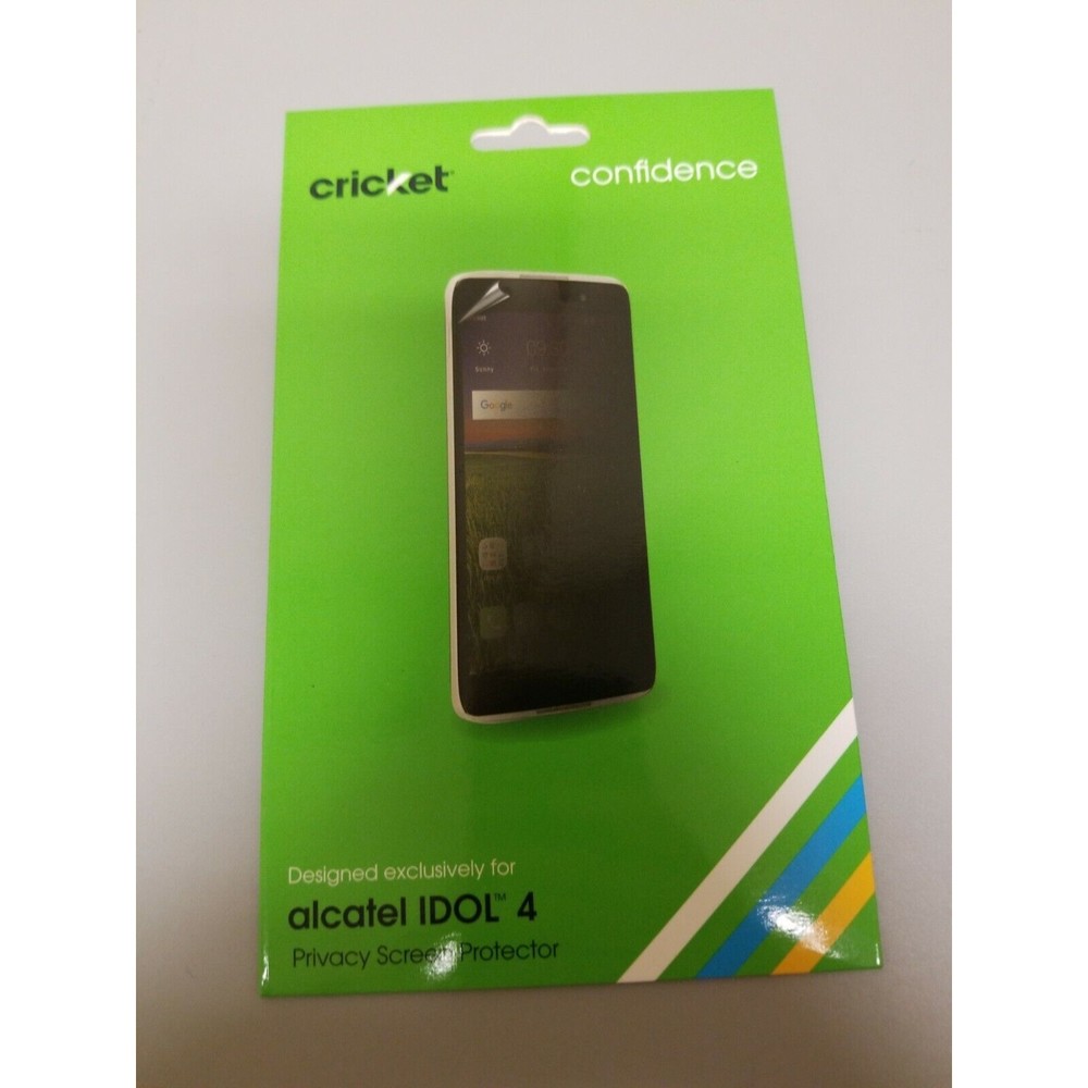 Alcatel Idol 4s Clear Screen Protector Film Cover Pack New in Package Cricket